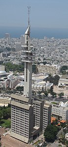 Marganit tower, Tel-Aviv, Israel.