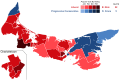 Prince Edward Island general election 2011 - Winning party vote by riding