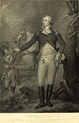 Gen. Washington, [on the battle field at Trenton], engraving by Warner, 1845