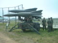 JGSDF Improved-Hawk AA Missile on Launcher.