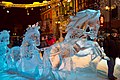 Polski: Figury lodowe na Targu Rybnym English: Ice sculptures on the Fish Market