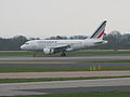 Airbus A318-100 F-GUGA at Manchester Airport