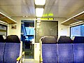 English: Usedomer Bäderbahn. Interior of train.