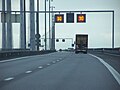 Motorway over the bridge over Öresund betwen Sweden and Denmark