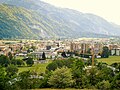 Die Stadt Wörgl von Osten (Grattenbergl) aus gesehen