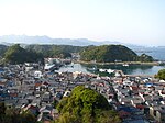 Taiji, Wakayama, from the south.