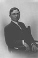 Formal portrait of Harry S. Truman at about the age of 24, ca. 1908