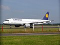 Airbus A320-200 D-AIQA at Manchester Airport