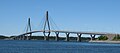 The Replot Bridge in Korsholm, Finland. View from the Fjärdskäret skerry.