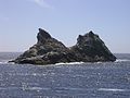 Saddle Rock, or Seal Rock, lies to the south of SEFI