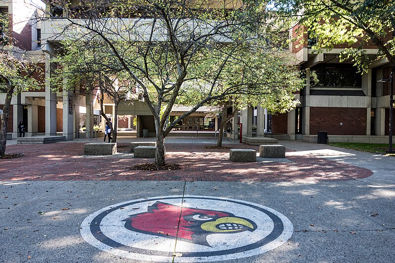 File:University of Louisville with Cardinal logo.jpg