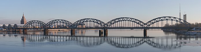 The Railway Bridge, Riga