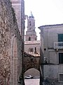 Palazzo Baronale, Largo Baronale con il campanile della Chiesa di San Pietro Apostolo