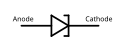 Tunnel diode symbol