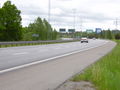 National road 36 approaching Linköping (Ryd junction)