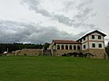 Rekonstruiertes Hauptgebäude im Römischen Freilichtmuseum im Stadtteil Stein