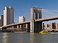 Brooklyn Bridge western pylon and ramp