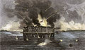 Bombardment of Fort Sumter, April 1861.