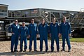 Crew in front of the crawler-transporter