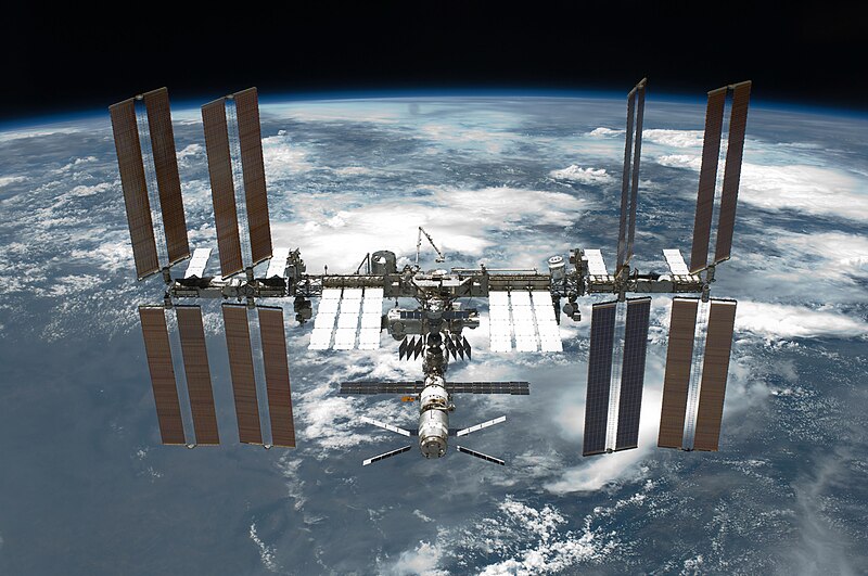 File:STS-134 International Space Station after undocking.jpg