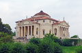 View of the villa from the roadway