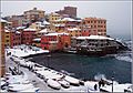 Boccadasse sotto la neve