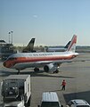 Airbus A319-100 in Pacific Southwest Airlines heritage livery