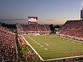 College Football game at Rice-Eccles Stadium, Salt Lake City, Utah. University of Utah vs University of California, September 11, 2003