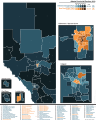 Alberta general election 2019 - Winning party vote by riding