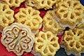 * Nomination Rosettes (a type of Scandinavian cookie). Jonathunder 22:52, 4 June 2009 (UTC) * Decline  Oppose The front rosette is out of focus. Yann 18:54, 9 June 2009 (UTC)