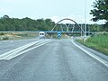 Bridge at E22 Trafikplats Karlskrona Väst in Sweden. Photo by Henrik Reinholdson.