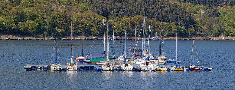 Sailing boats Rursee