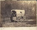 Union Army field telegraph battery wagon, Siege of Petersburg, American Civil War