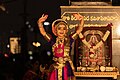 Image 18Kuchipudi dancer at Beach road on the occasion of Republic day 2024