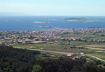 Vista dende o monte da Cidá