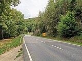 Français : Route N26A à l'entrée de Wiltz.