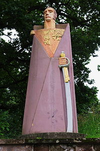 Michel Ney, Beton sculpture by Jean Lambert Rucki (1946)