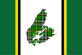 Flag of Cape Breton Island, Nova Scotia (Tartan)