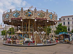 two-floor carousel