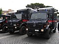 Carabinieri Mercedes Unimog 3000 - 5000 mobile labs for NBCR activity