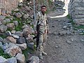 A Peshmerga with AKM