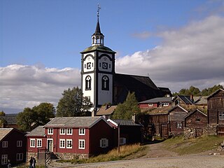 English: Røros church