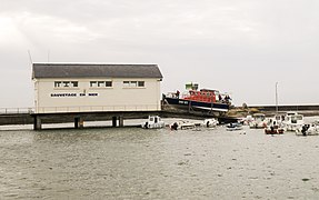 Bâtiment de la Société nationale de sauvetage en mer à Trévignon