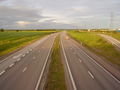 Motorway E4 near Linköping in Sweden