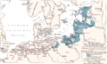 Hanseatic League and Ordensstaat in 1410