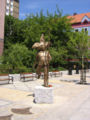 English: Monument erected on the occasion of SATYRYKON / Polski: Pomnik wystawiony z okazji SATYRYKONU - Filip