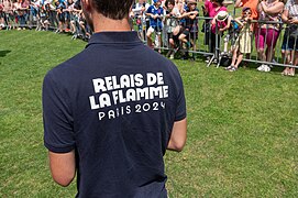 Relais de la flamme olympique à Saverne