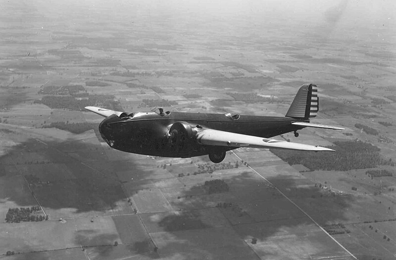 File:Martin XB-907 in flight.jpg