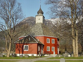 English: Grytten church, Rauma