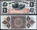 Money of Tacna's bank 1872